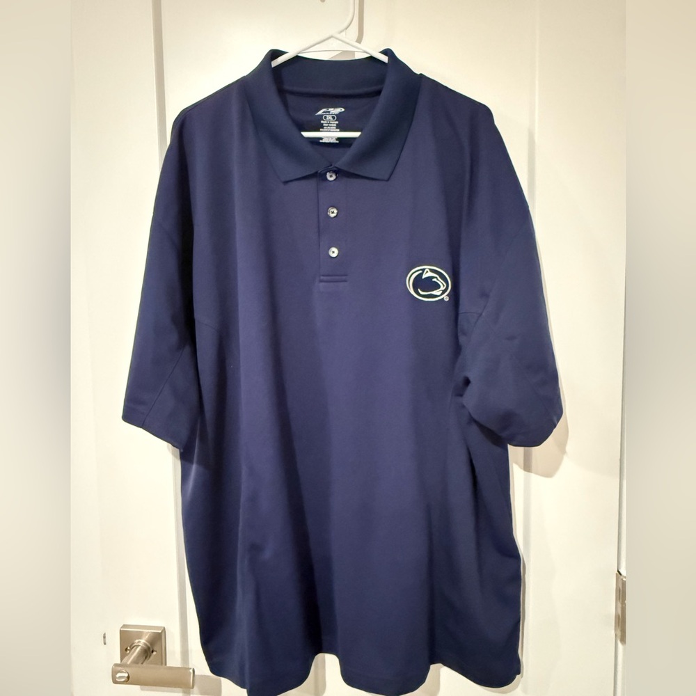 Navy Performance Penn State Polo Shirt